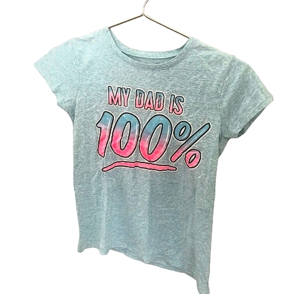 The Children's Place Mint Short Sleeve Tee - 1" Depth, 25" Height, 16" Length - Picture 3 of 4